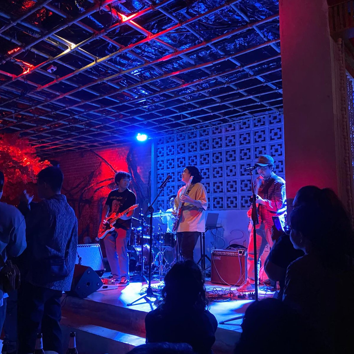 if you've been to Fête de la Musique PH yesterday, you would've seen how alive the local music scene is. pretty cool to be part of it all.
thank you Stellar Prod &amp; Coyote Ribs &amp; Bbq for having us on Rock Stage, and Shoplifters United &amp; Sari Sari for inviting us on Indie Stage!