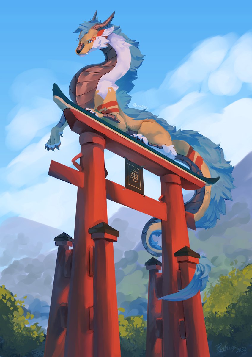 Rechiigu's tweet image. I am still very rpoud of this painting &amp;lt;3