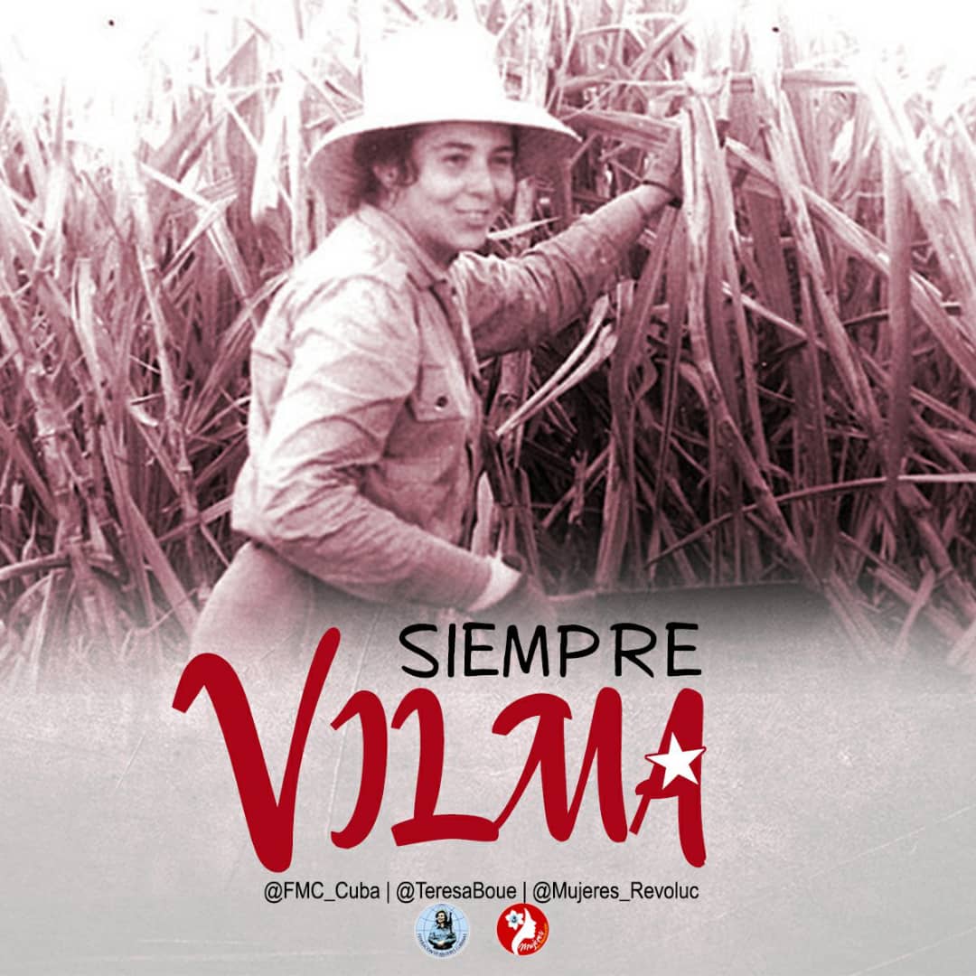 Rosabel Gamón Verde (@rosycubaminjus) on Twitter photo #VilmaVive en nosotras: mujeres que seguimos su ejemplo. Vencedoras de Imposibles. #MujeresEnRevolución @CubaMinjus <a href="/OscarCubaMinjus/">Oscar Silvera Martínez</a> <a href="/InesMChapman/">Inés María Chapman Waugh</a> <a href="/TeresaBoue/">@SecGFMC</a> <a href="/FMC_Cuba/">FMC de Cuba</a> #VilmaVive en nosotras: mujeres que seguimos su ejemplo. Vencedoras de Imposibles. #MujeresEnRevolución @CubaMinjus <a href="/OscarCubaMinjus/">Oscar Silvera Martínez</a> <a href="/InesMChapman/">Inés María Chapman Waugh</a> <a href="/TeresaBoue/">@SecGFMC</a> <a href="/FMC_Cuba/">FMC de Cuba</a>