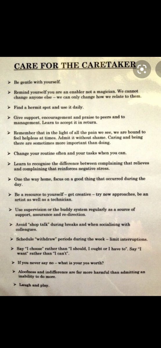 @BecksBDaniels Sharing a @KathEvans2 post I bookmarked when I was feeling overwhelmed. It’s been my go to, as has your wisdom, advice and support to me and others. Wishing you a restful weekend and restored balance (incredibly hard to achieve in the NHS). ❤️