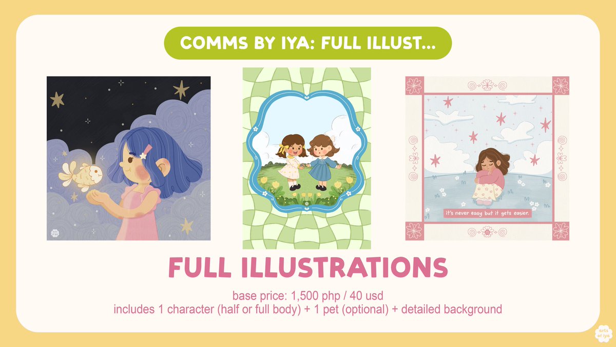 bysundrawn's tweet photo. COMMISSIONS OPEN ⭐️

──  opening 5 slots per batch 
💌 dm me if you’re interested or if you have any inquiries!

🌱 rts, likes, &amp; shared are vvv appreciated! https://t.co/twecsSzb4r
