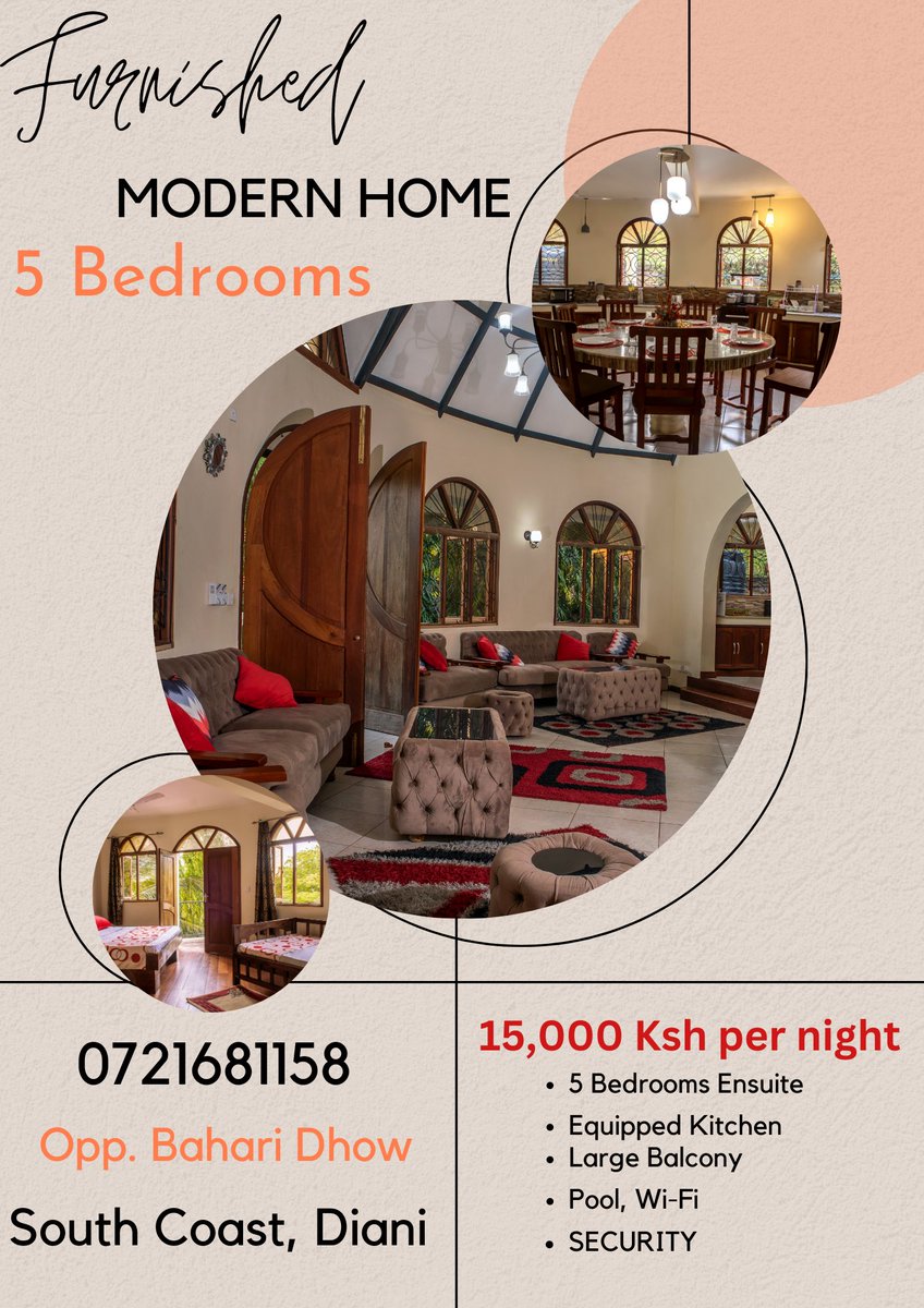 #buildyourempire #diani #dianibeachkenya #moderndesign #foryou #airbnbhomes #kenyantiktoker #investinrealestate #tembeakenya #expart #expartriatesinkenya #basetitaniumkwale #longtermrentals #shorttermrentals #buyKenya #rentKenya #magicalkenya #vacaymode #dianibeach #viral