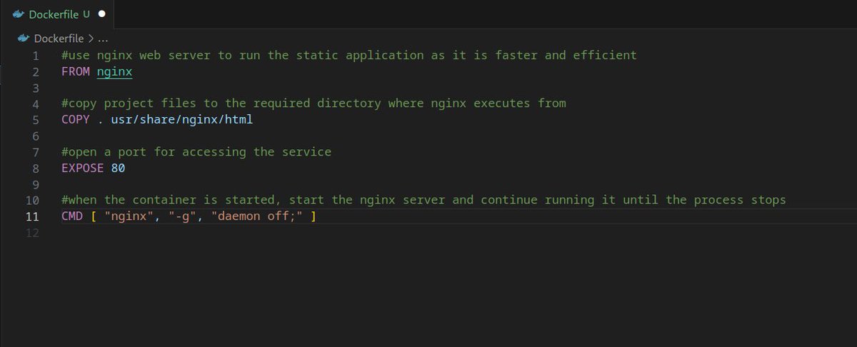 sdhital1111's tweet image. Started docker projects to understand the DevOps workflow better.
This made me get just basic idea of what a dockerfile is and how containerization works.👇🧵🧵
#linuxcode #docker #devops #dockerfile