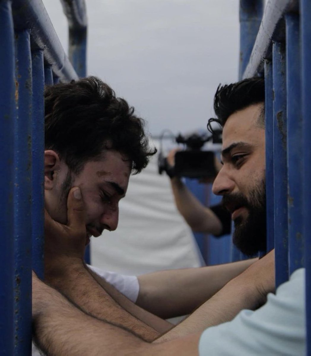 Two Syrian brothers reunited after the boat tragedy in Greece. He can’t believe that he found his brother alive, after he feared that he had drowned. This photo speaks a thousand words. Remember this when they try to convince you that migration in the Mediterranean is safe.