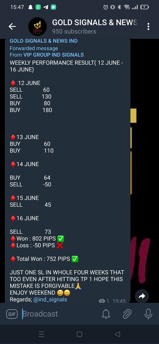 #GOLD #XAUUSD #weeklyreport  is Out of 12-16 JUNE 2023
HOPE YOU ENJOYED IT 😊😀
TELEGRAM;t.me/goldsignalsind