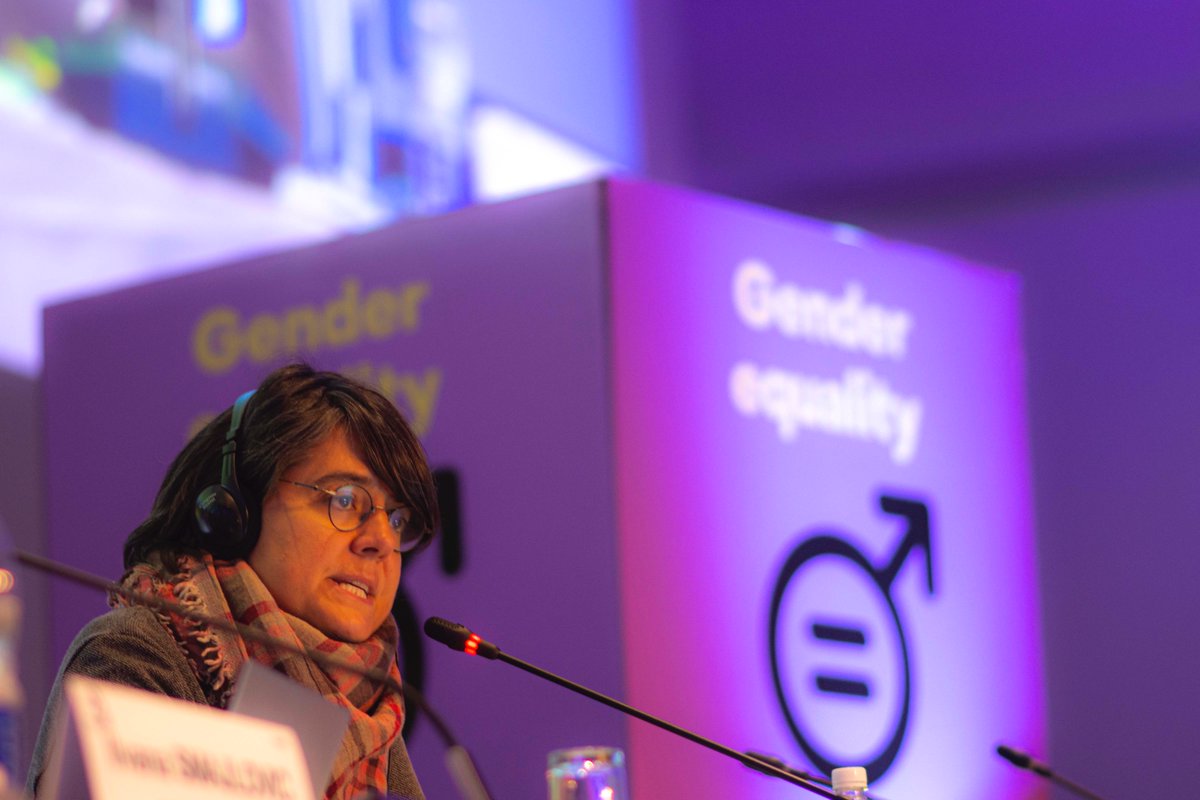 'We need a gender perspective in the Mid-Term.

We must have a gender transformative feminist approach...

We must challenge social norms and hold companies and our own unions accountable when it comes to their behaviour!'

said Armelle Seby IndustriALL gender director

#ALLWOmen