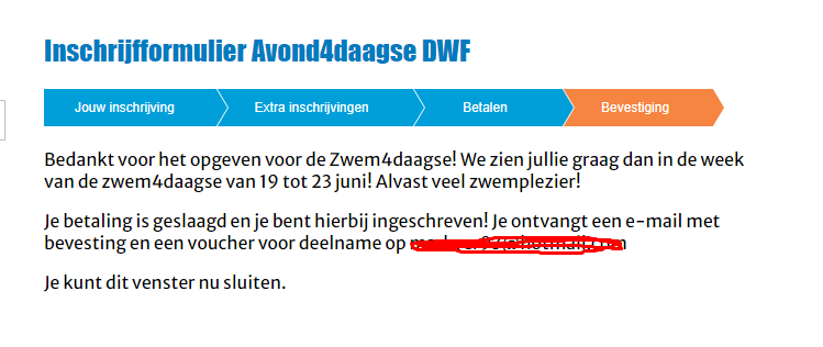 Sinds een week ben ik wat meer in het zwembad te vinden. Dit is de voorzitter van DWF <a href="/johnvanheteren/">john van heteren</a> niet ontgaan en heeft mij uitgedaagd deel te nemen aan de zwem4daagse. Ik laat mij niet kennen en heb mij zojuist aangemeld. #SportiefSliedrecht
