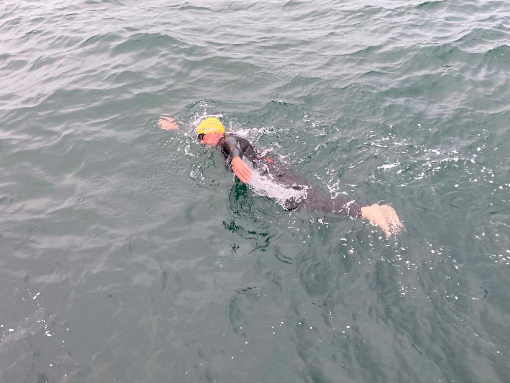BBCBreakfast's tweet image. They’ve done it 🏊‍♂️🎉

Graeme Souness and the team swimming the Channel have finished in just over 12 hours.

They’ve smashed through £1 million for DEBRA - a charity supporting people living with a painful, blistering skin condition

Special coverage #BBCBreakfast on Monday