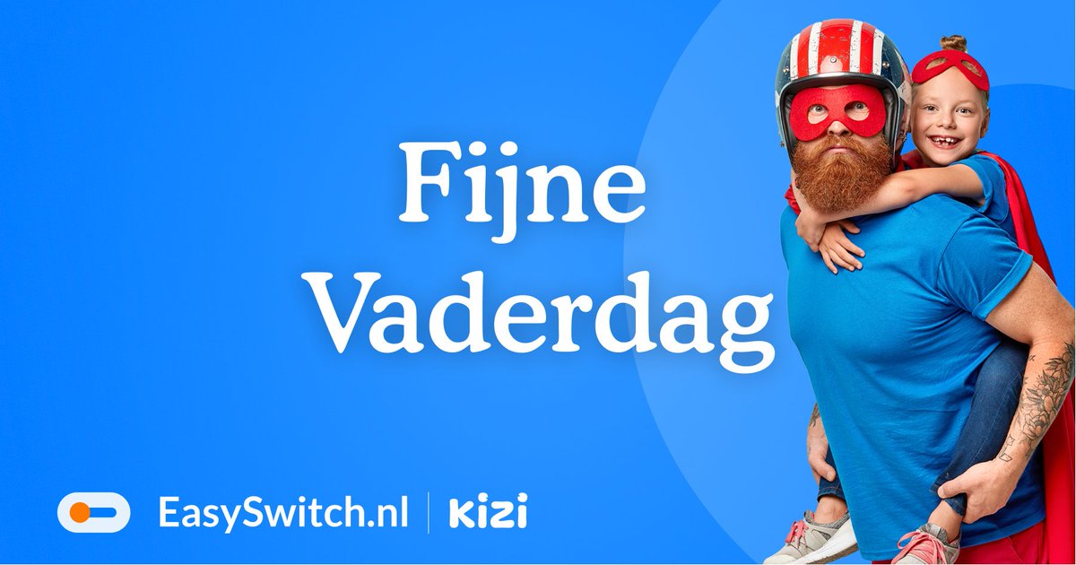 Voor alle geweldige vaders die altijd klaarstaan: geniet vandaag van jullie welverdiende moment! Laat in de reacties weten wat jouw favoriete herinnering met je vader is. #Vaderdag #EasySwitch