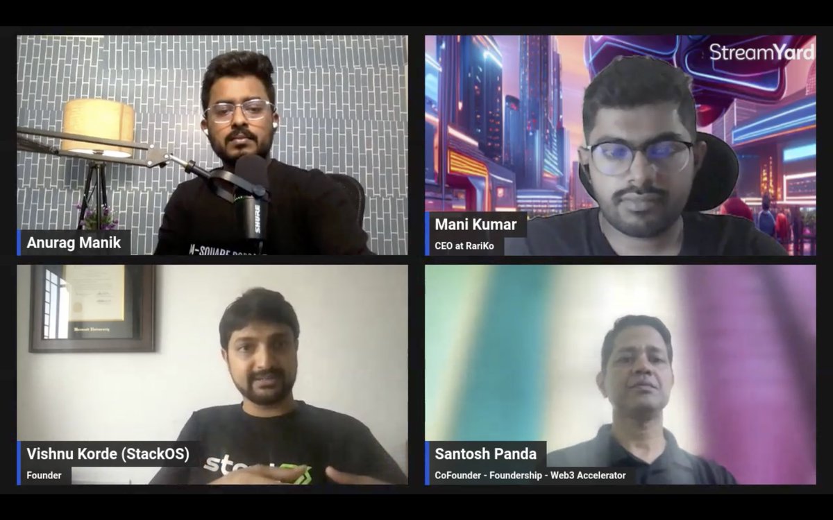 SHAHMAZ_'s tweet photo. Learnt something new about Web3 and AI, such a great session.
#Web3xAISummer
@santoshpanda
@VishnuKorde https://t.co/GhEbooEAM9