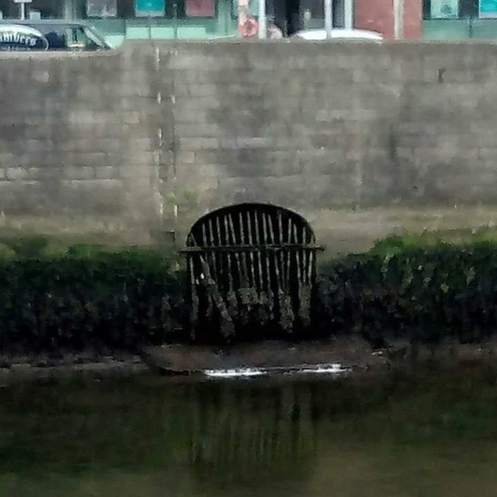Grab your flashlights and wellies, we're taking a trip down to the secret tunnels underneath our ancient city! This drain on Wellington Quay hides some fascinating history. It's the exit tunnel where the medieval underground river Poddle meets the Liffey.