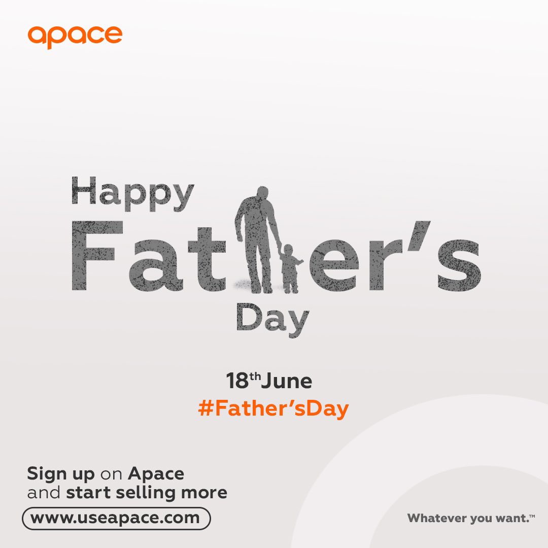 useapace's tweet photo. Cheers to the heroes who shaped us! 
Embracing the extraordinary dads who make our world brighter. Wishing you a joy-filled Father's Day 😁

#happyfathersday #Apace #useApace #FathersDay2023 https://t.co/d8bq60WsvV