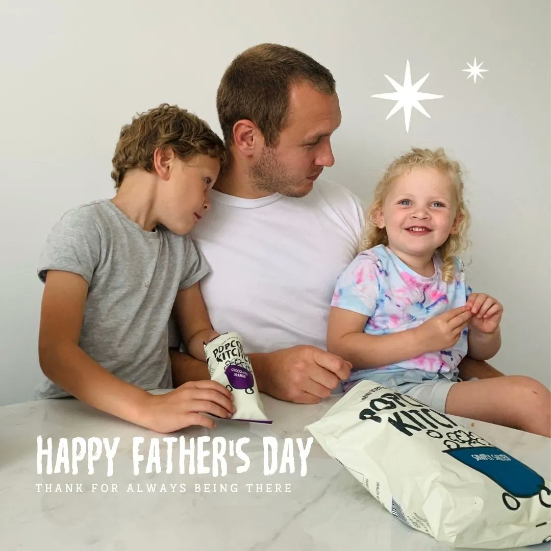 Happy Father's Day to all the fathers and father figures in our lives 💛 You're all truly one of a kind and we couldn't be more grateful for everything you do - we hope you're having a relaxing day full of #popcorn 🍿 Don't forget to snap and share your popcorn gifts with us 📸