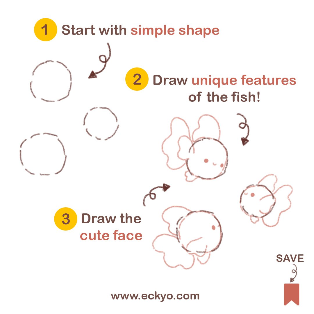Let’s draw cute goldfish in kawaii style today 🥰

#illustrationlove #illustration_art #illustrationday #illustrationinspiration #illustrationworks #chibicute #kawaiipic #drawingpencil
