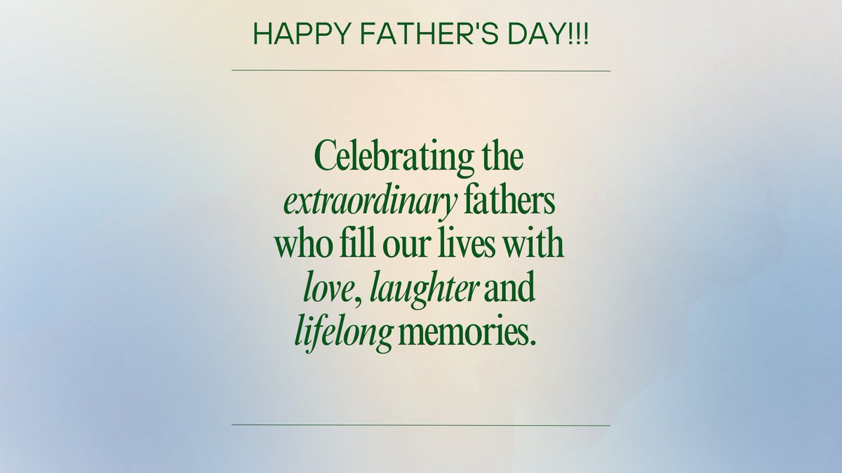 KimPeacock60's tweet photo. Happy Father's Day to all of the wonderful dads out there.  Hope you have a nice, relaxing, fun day today!!!! https://t.co/d6MBG4BBIR