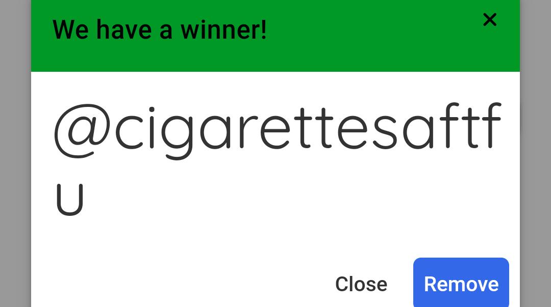 jjdobbies's tweet image. The winner is @cigarettesaftfu , Congrats!!
Check dm for claim, aku tunggu sampe jam 9 pagi besok♡♡