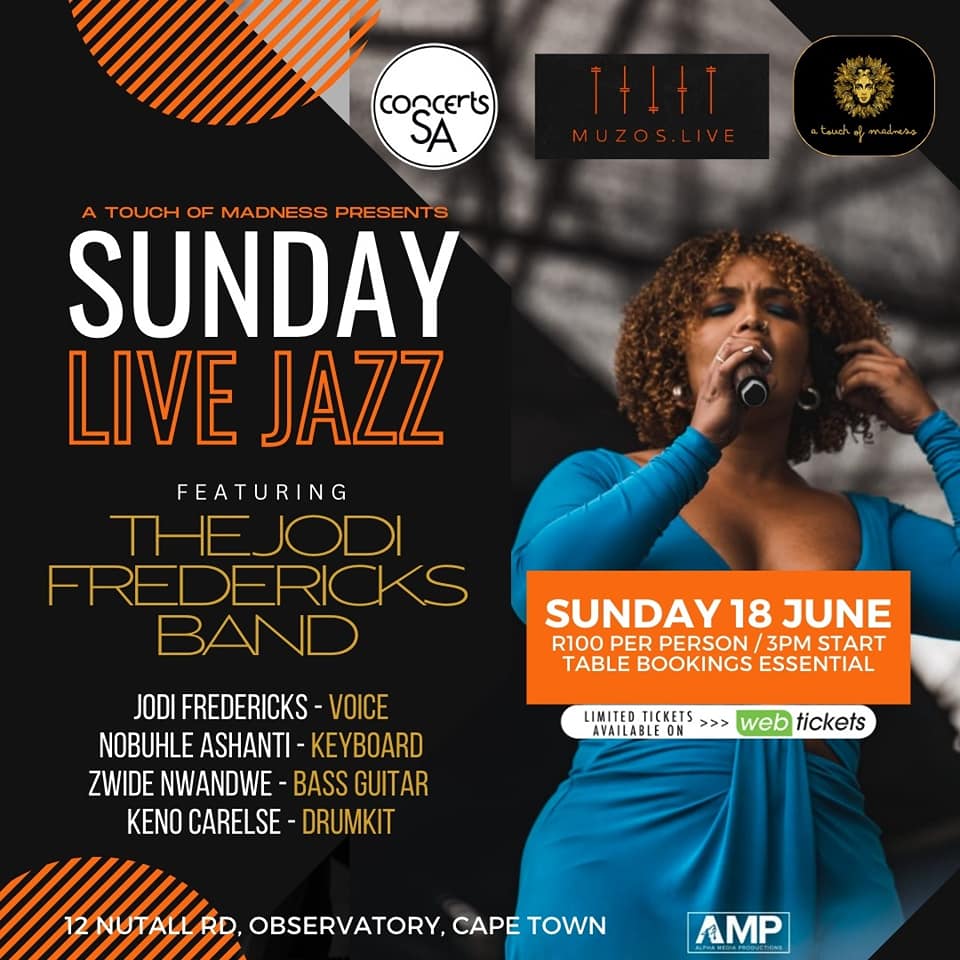 Cape Town Jazz Gigs for Sunday 18 June 2023
tinyurl.com/yc59pzr8
capetownjazz.weebly.com/jazz-gig-guide…
#capetown #jazz #livemusic #LiveJazz #capetownjazz #jazzradio #jazzincapetown
#jazzjam #jazzjamsession #musicjam