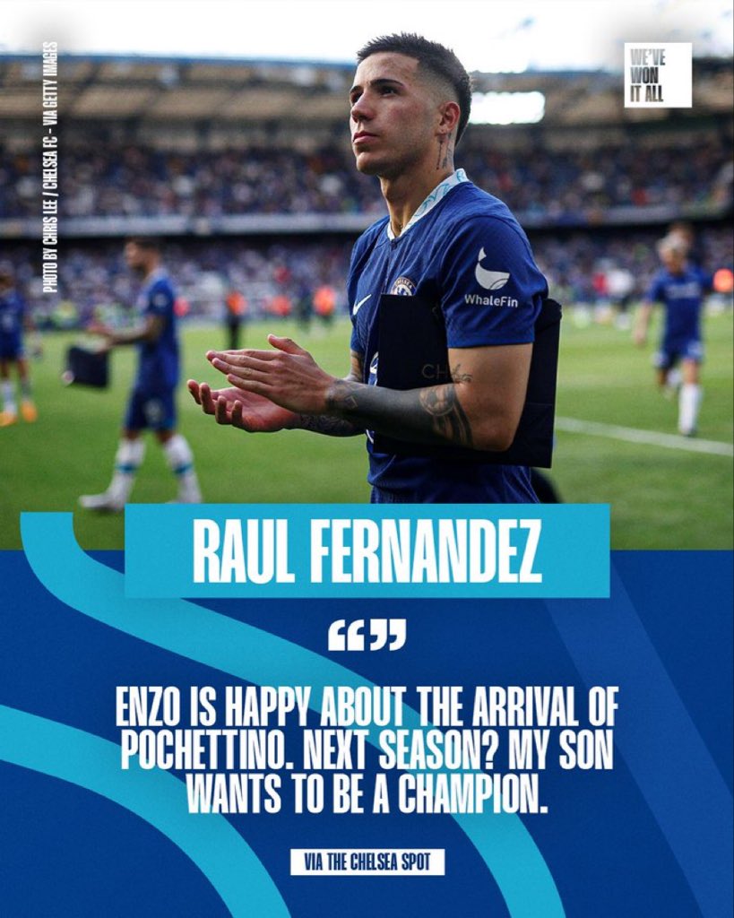 FrankKhalidUK's tweet photo. Enzo Fernandez is happy at Chelsea. 💙 https://t.co/JSHkgOUBD2