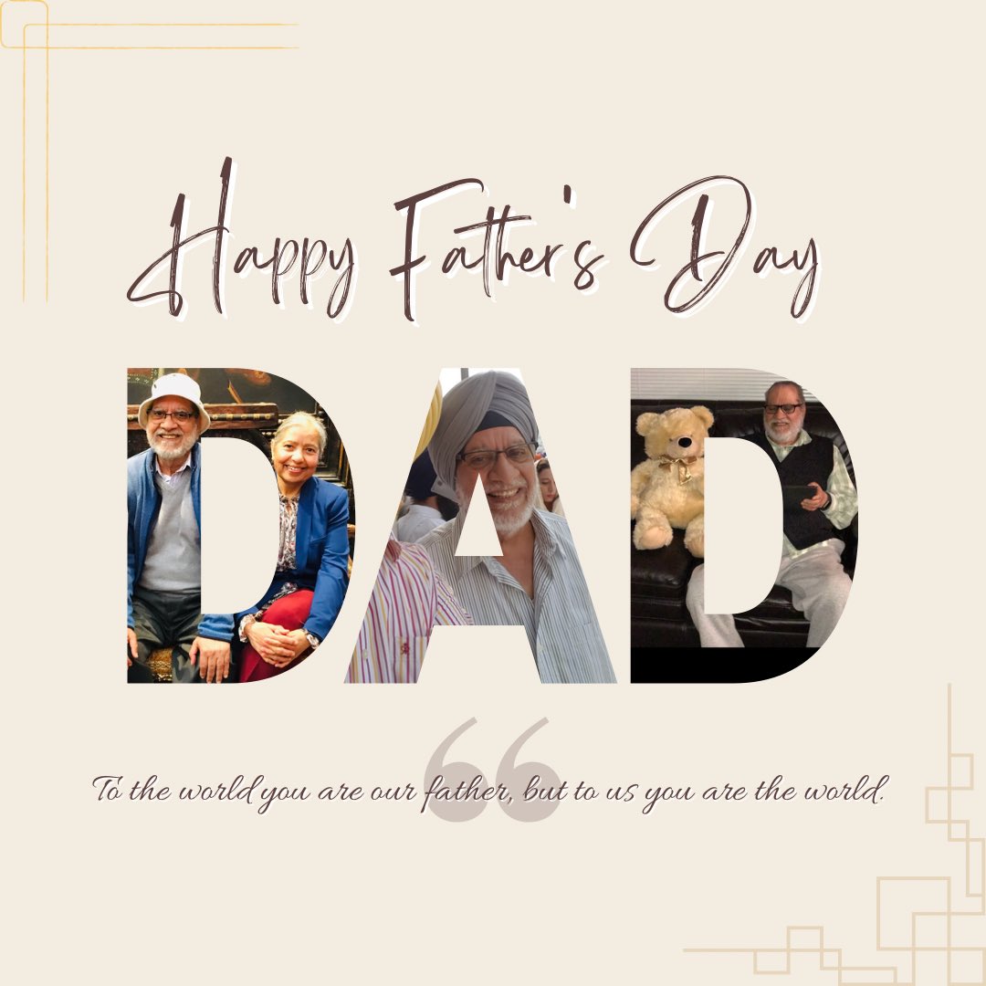 Celebrating Dad…

#fathersday #happyfathersday #bestdad #superdad #family #courage #love #family #toronto #brampton #surrey #amritsar #jallandhar #delhi #torontoliving #ontario #canada #montreal #vancouver #calgary #manhattan #chicago #familyovereverything #thesix #torontolife