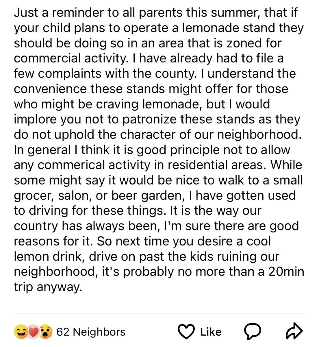 Nextdoor continues to be the undisputed most unhinged place on the internet.