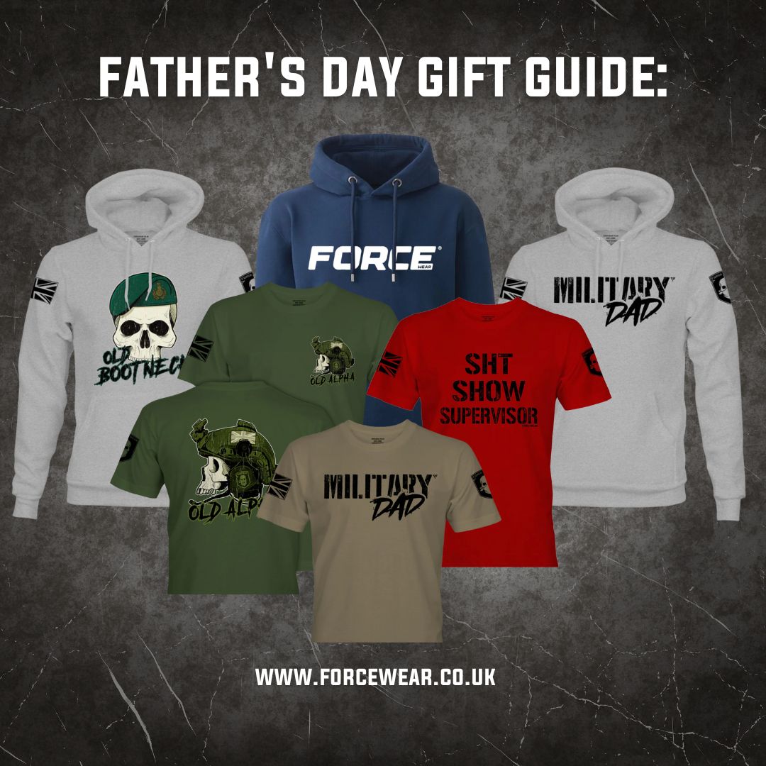 Celebrate Father's Day in style! 😎 Check out our Father's Day gift guide for the ultimate inspiration in treating your dad.😄

#britisharmy #militaryhumour #veteran #soldiers #armylife #cadets #emergencyresponders