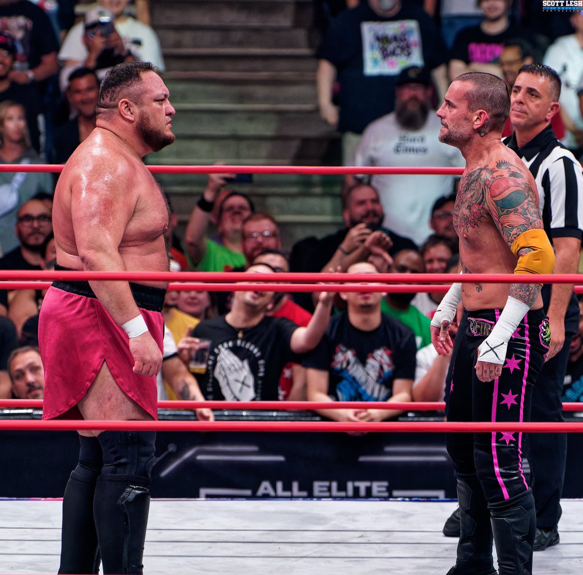 CM Punk & Samoa Joe

Then
Now
Forever