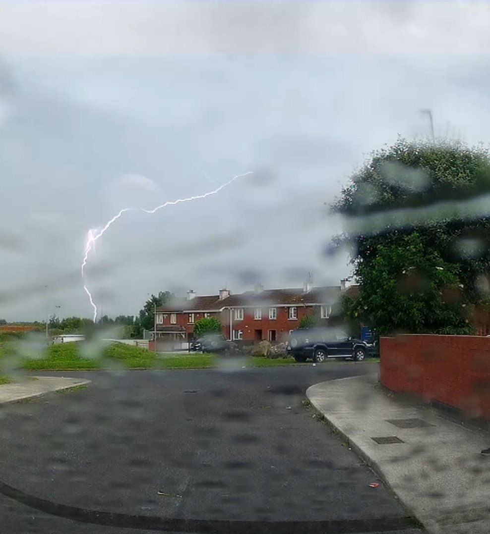#thunderstorm I caught this yesterday in limerick city during an intense thunderstorm.