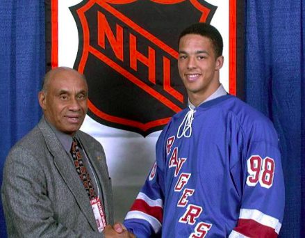 25 years ago today, the Rangers drafted Manny Malhotra seventh overall #Hockey365 #NYR