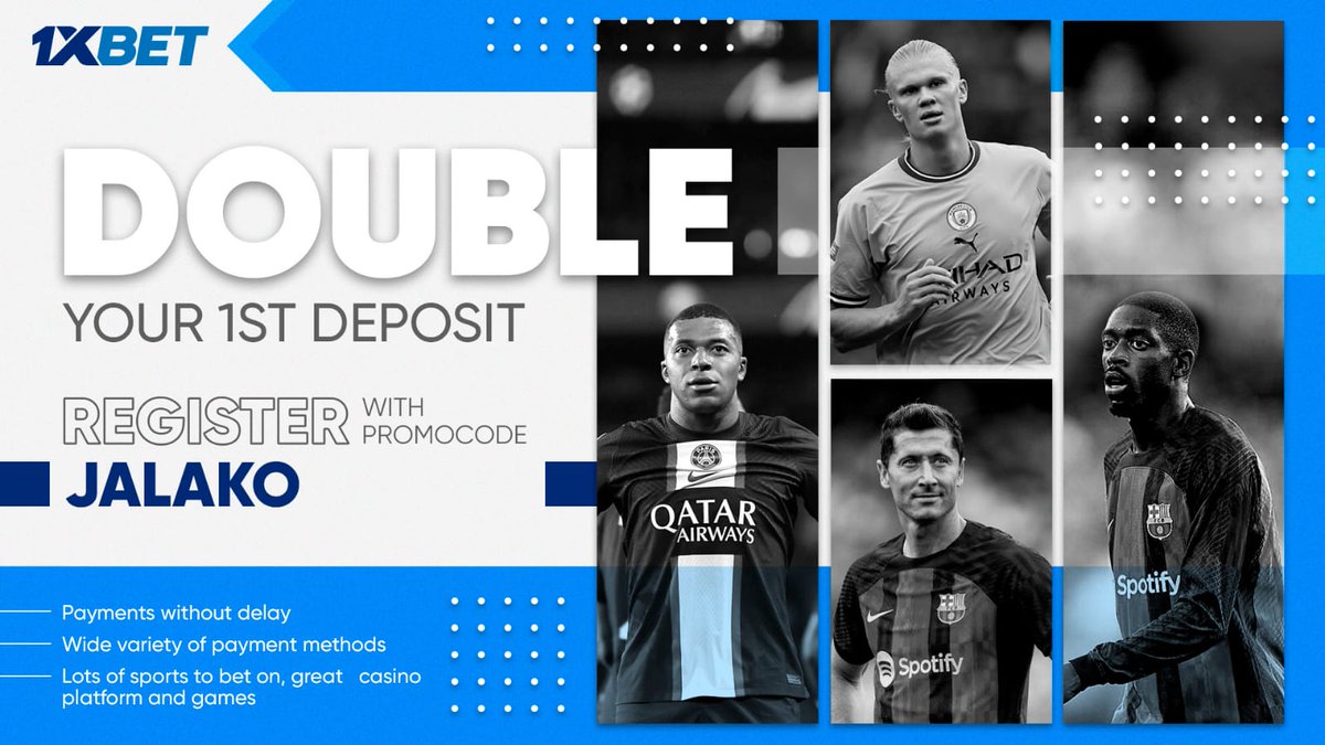 Join the #1xbet  family today,
🔵Instant deposits & withdrawals
🟢Variety  of markets
🔴200% bonus on first deposits.
 clcr.me/e5ruAu

Promocode. JALAKO

#1xbet 
#fatherhood #FathersDay2023 
#fathersdayweekend