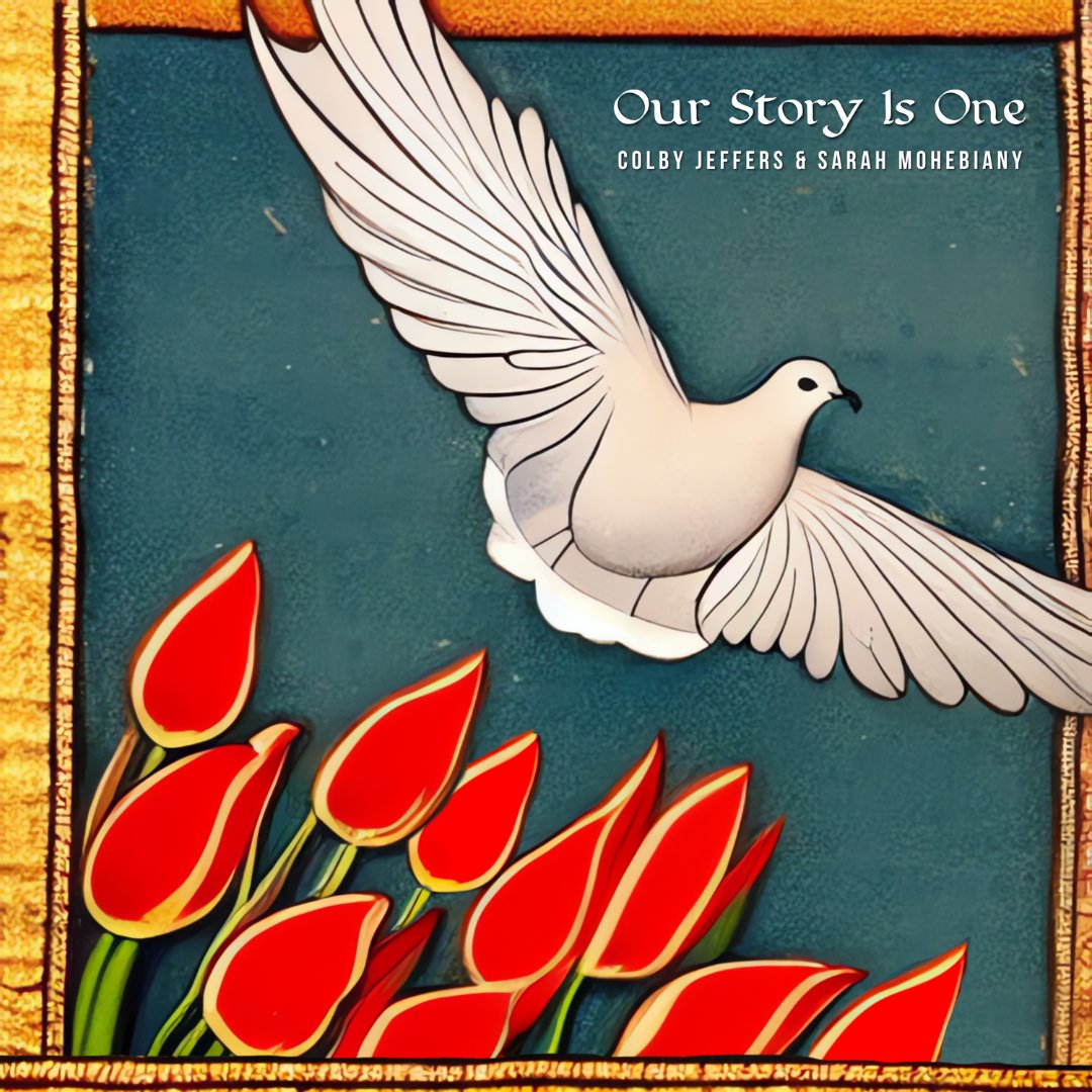 USBahaiOPA's tweet photo. This is a beautiful artistic contribution by @ColbyJeffers for #OurStoryIsOne. The dove symbolizes #genderequality and freedom. While the tulip symbolizes martyrdom in ancient Iranian mythology, thus 10 tulips for the 10 Baha'i women who were executed. #FoRB https://t.co/4alWwPv9Tm