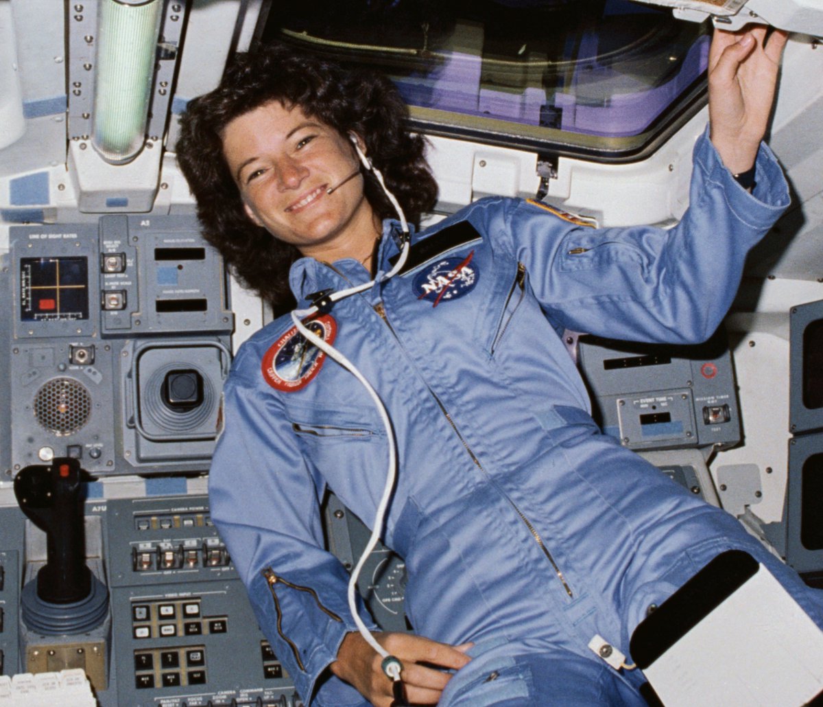 #40YearsAgo today at 7:33 a.m. EST, Sally K. Ride became the first American woman to go to space. 

Sending a cosmic salute to all the fearless women astronauts who've soared beyond boundaries and inspired generations. 🌟 💪 👩‍🚀 #WomeninSpace #Inspiration