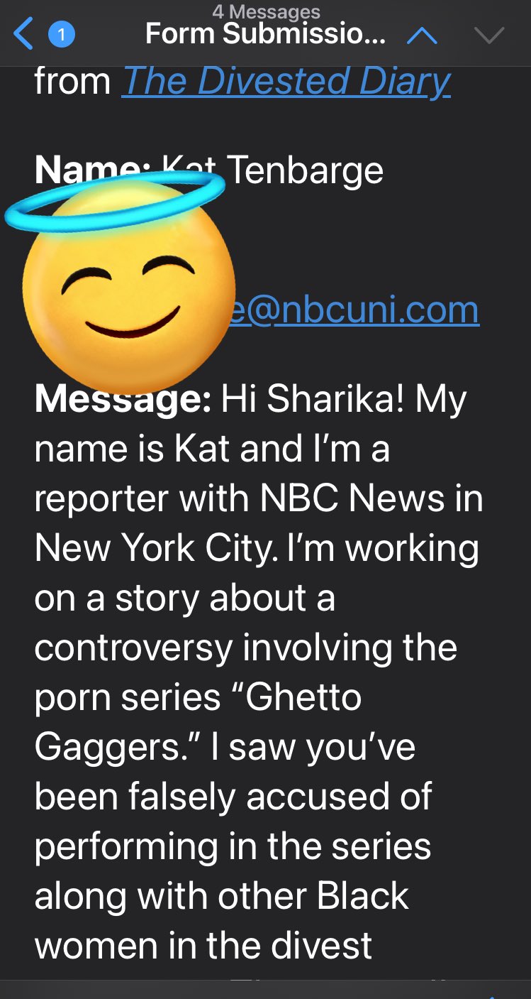 TW Pornstars - Sharika Soal. Twitter. Even NBC knows Im treated like trash  online, I declined. 11:30 AM - 18 Jun 2023