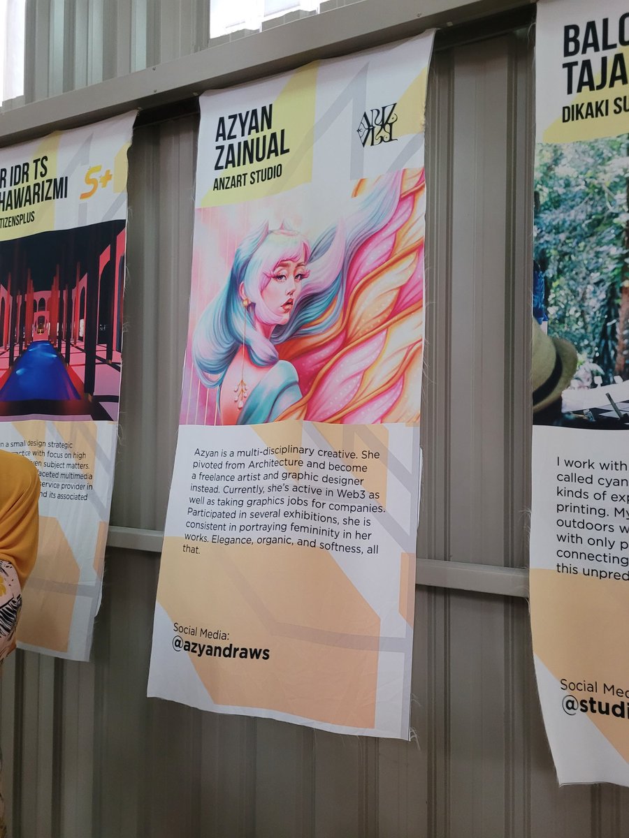 Stop by at @ardacadabrahh event at APW Bangsar, and saw some of the familiar works, nicely done 🫡🫡🫡🫡

<a href="/0xBlockflop/">SYARAWI®</a> <a href="/AzyanDraws/">AzyanDraws🇲🇾| local acc</a>