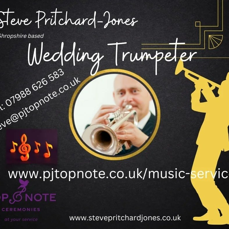 StevePJ35's tweet photo. Live piano music for weddings, receptions, dinner parties, ladies night etc.
Wedding trumpeter and experienced certified celebrant - weddings, renewal of vows, adoption welcoming ceremonies.
https://t.co/AXQEBTa3Sa
https://t.co/weojXVwgs9
steve@pjtopnote.co.uk
Tel: 07988 626583 https://t.co/kZ4Zr9KYf9