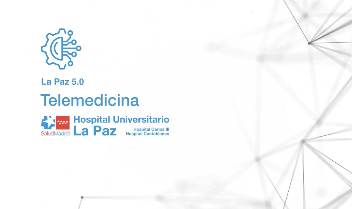📲 La Paz apuesta por la telemedicina (asistencia a distancia, monitorización en remoto, nuevas aplicaciones...) en casos de uso que demuestran ser de utilidad 
👉 La Unidad de Telemedicina de La Paz 5.0 organizó sesión informativa el pasado 5 de junio para sus profesionales.
