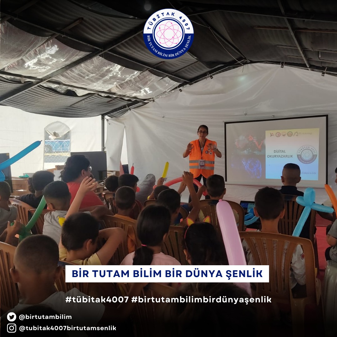 Bir Tutam Bilim Bir Dünya Şenlik
🚀 🤍

📍Hesabımızı takip ederek projemizin tüm detayları hakkında bilgi sahibi olabilirsiniz.

#tübitak4007 #birtutambilimbirdünyaşenlik #tübitak #bilimşenliği #tübitakbilimşenliği #hatay