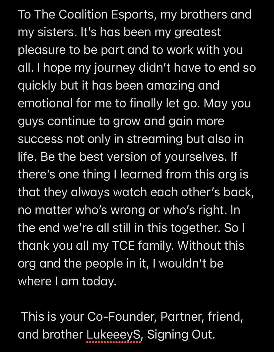 luke_maymay24's tweet photo. It’s been one hell of a ride with you all.

I’ll see you when I see you.

LukeeeyS signing out https://t.co/EazD06bTMm