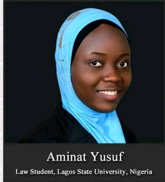 HRM Oba Saheed Ademola Elegushi @hrmsaelegushi speaks with LASU best graduating student, Aminat Yusuf. Offers 100% sponsorship of her Law school.