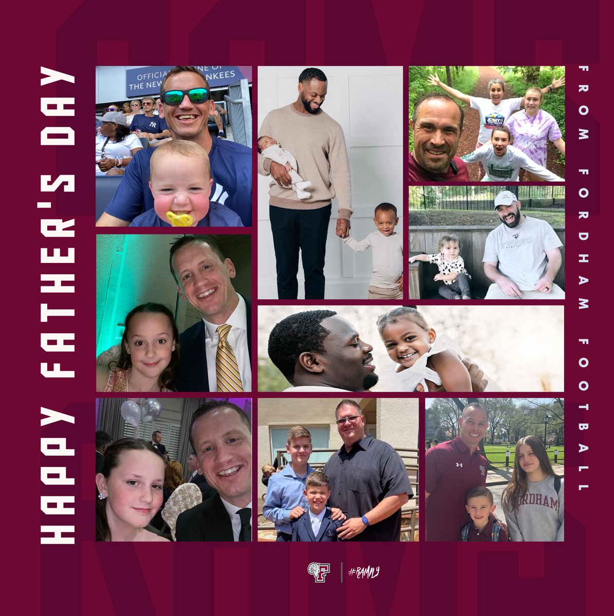 Wishing a Happy Father’s Day to all of the dads in our #RAMILY 🐏🏈❤️