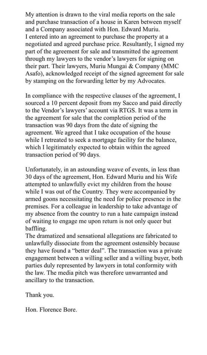 RESIGN!

This is NOT correct. 

An acknowledgment of an offer is not a sale and doesn’t give anyone the right to enter, take possession of and occupy another person’s property.

A 10% deposit doesn’t entitle you occupancy BEFORE you satisfy ALL the terms of sale, PAY the balance,