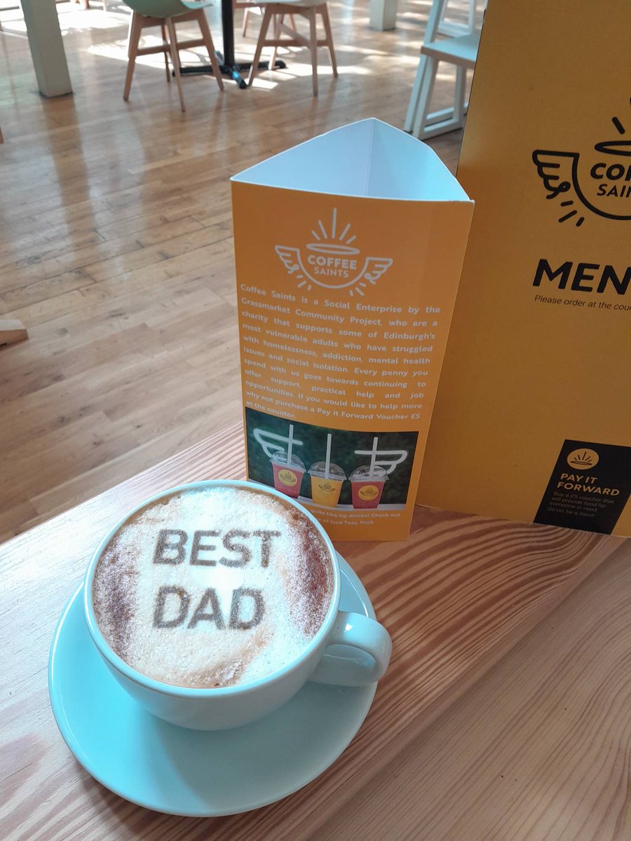 Happy Father's Day to all the dad's in the world!!😍😍 Treat your dad to a nice lunch with us and enjoy the sunshine in our outdoor area ☀️☀️🥰🥰 #Edinburgh #fathersday #edinburghcoffeeshop #socent #sunshine