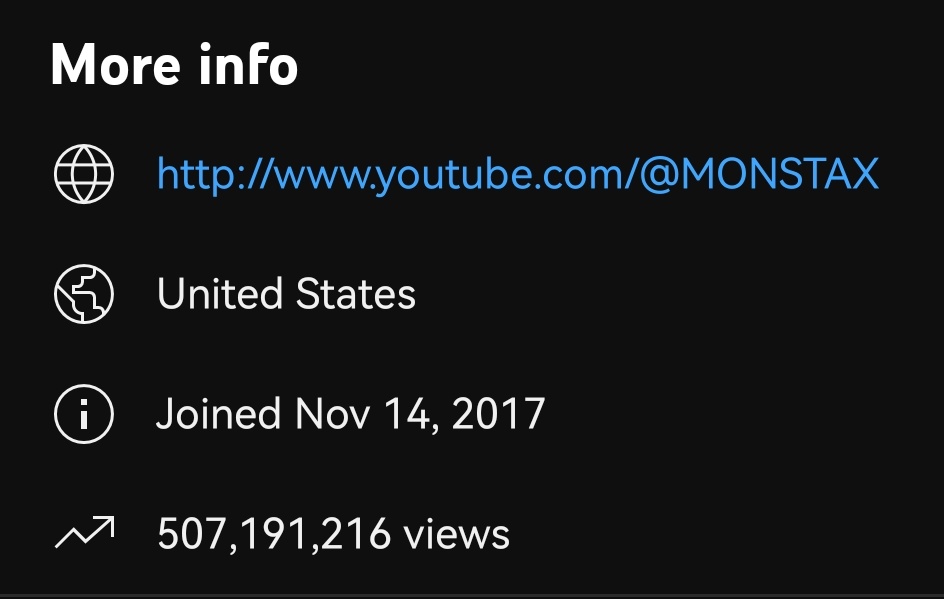 worldwide_mx's tweet image. [#wwmx_update]

@OfficialMonstaX's Youtube Channel has surpassed 500 millions views.

youtube.com/@MONSTAX

#MONSTAX #몬스타엑스