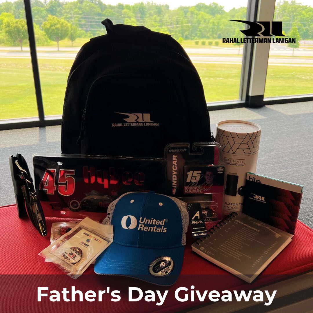 #HappyFathersDay to all of the incredible dads! To celebrate, we’ve got a giveaway.🙌 

Here’s how to enter: 
🏎️ Sign up for our fan newsletter at Rahal.com
🏎️ Share this post 
🏎️ Follow on social media 

*Rules in the comments*