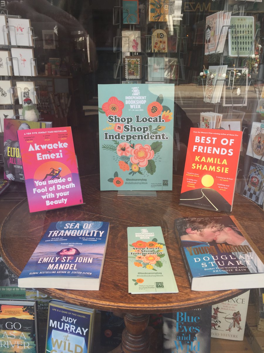 It's Independent Books Shop Celebration week.
Come on and see us and select from some of the shortlisted IBS prize authors for adults and children @booksaremybag #ChooseBookshops