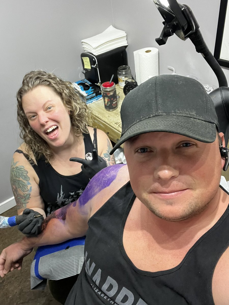 They say I’m pretty fly for a white guy. #tattoo #tattooart #fullsleeve #oldgods