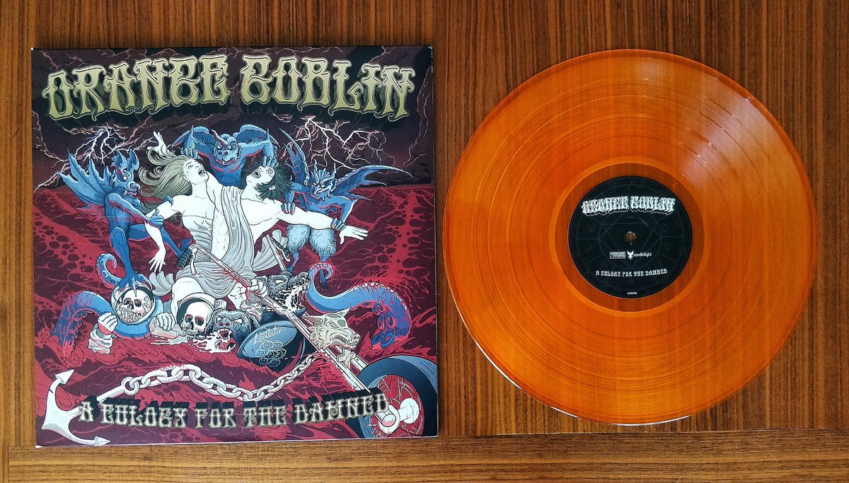 💥
#NowPlaying A Eulogy for the Damned, the 7th studio album by 🇬🇧 stoner metal band #OrangeGoblin. It was released by #CandlelightRecords in Jan 23, 2012.
#recordcollection #vinylrecords #recordcollector #vinylcollection #vinylcollector #nowspinning @CandlelightREC