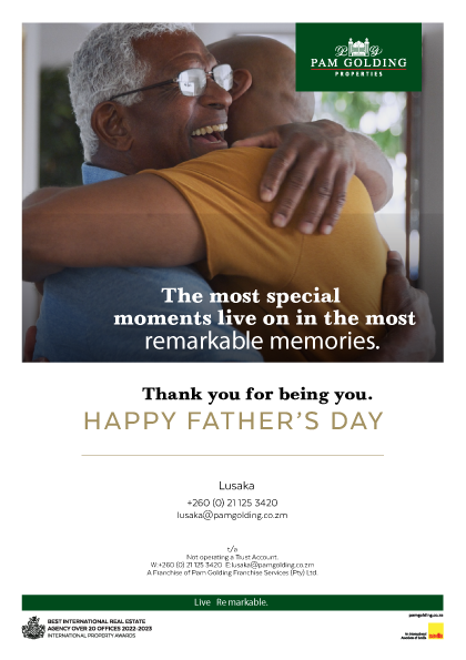 PamGoldingZM's tweet photo. Happy Father’s Day From everyone at Pam Golding Properties Zambia! https://t.co/1SpL8rlwlh