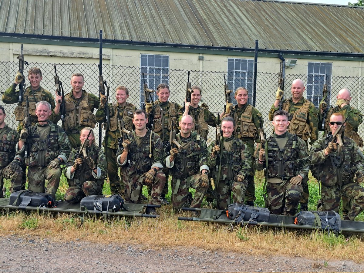 A well placed 4th for @DF_Medics at Arduous Serpent. Nothing in the the scores from places 1 - 4. Roll one AMSTEE24 @defenceforces @UKDefenceDublin @BerryCathal. A really proud moment at the finish line when we beat overall winners in the run off. Congrat Norway Armed Forces.