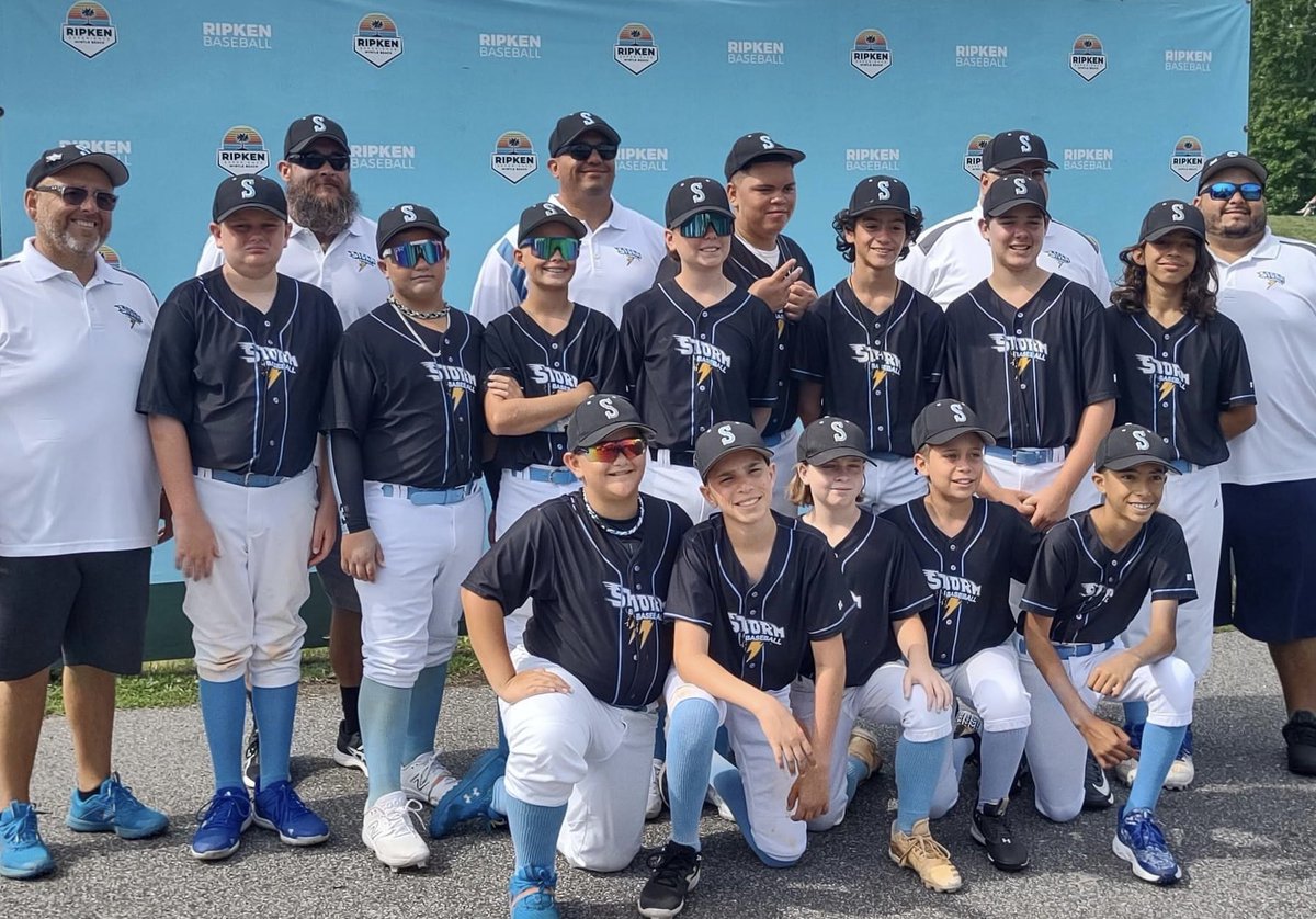 pslstorm's tweet photo. To say I am proud of our 12U team is an understatement! Our record this week at the Ripken Experience in Myrtle Beach was 4-3 and We made it to the elite 8! What a wonderful week of baseball! Go Storm!!!!! https://t.co/2TnwVCaqDM