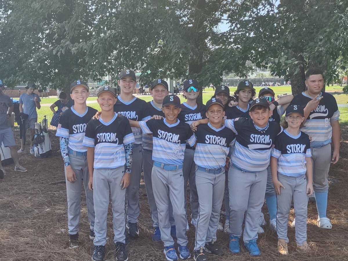 pslstorm's tweet photo. To say I am proud of our 12U team is an understatement! Our record this week at the Ripken Experience in Myrtle Beach was 4-3 and We made it to the elite 8! What a wonderful week of baseball! Go Storm!!!!! https://t.co/2TnwVCaqDM
